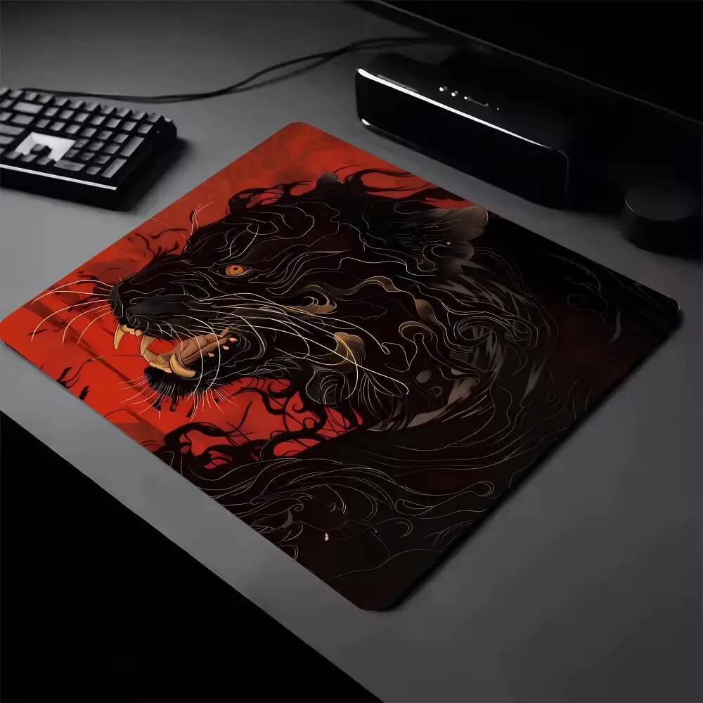 Dragão Japonês Mouse Pad 22X18 Acessórios De Computador Tapete De Mesa De Jogo De Escritório Borracha Antiderrapante Mou