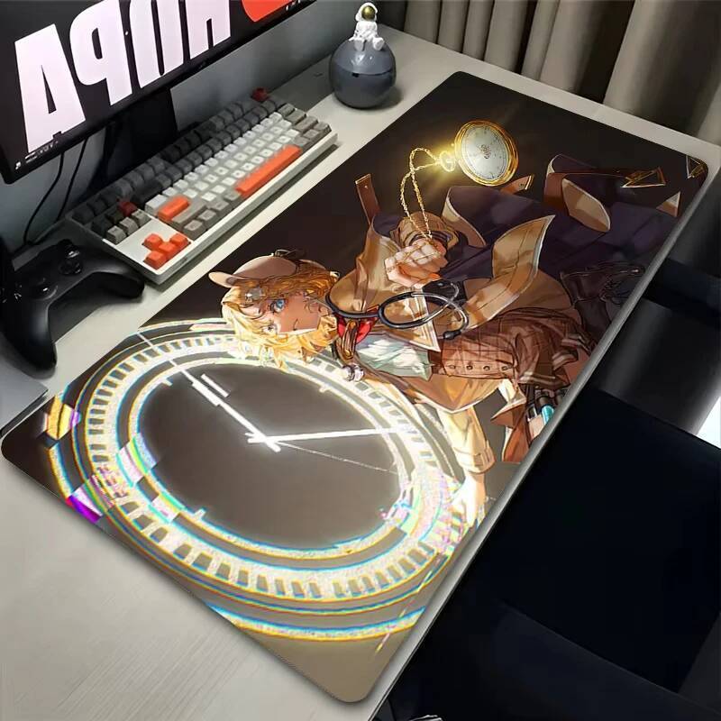 Mouse Pad Anime Menina Computador Gamer Kawaii Acessórios De Jogos Mousepad Hololive Watson Amelia Teclado Tapete De Mes