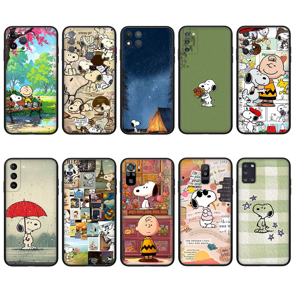 Capa De Celular Para Samsung Galaxy A03 A03Core A01 A02 M02 A02S A03S P8D9 Snoopy