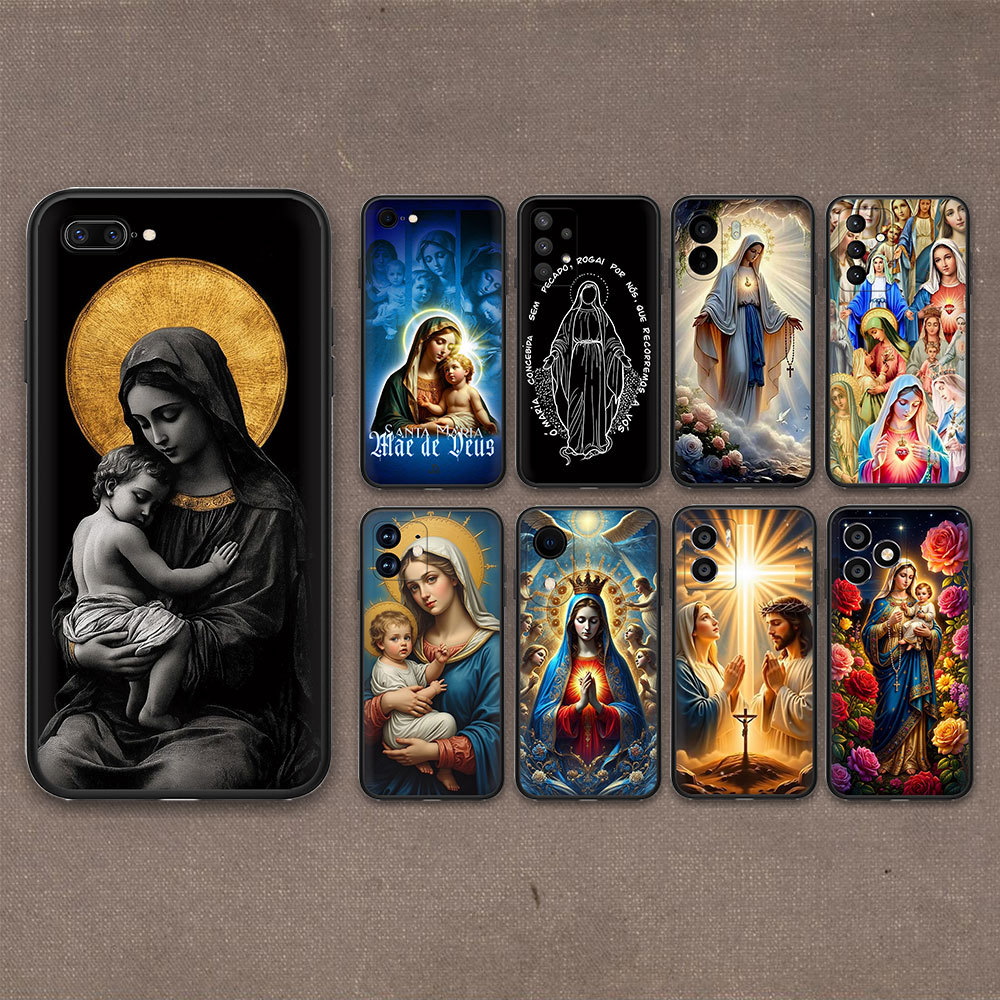 Invólucro Para Samsung Galaxy A03 A03Core A01 A02 M02 A02S A03S D511 Nossa Senhora Caso De Telefone