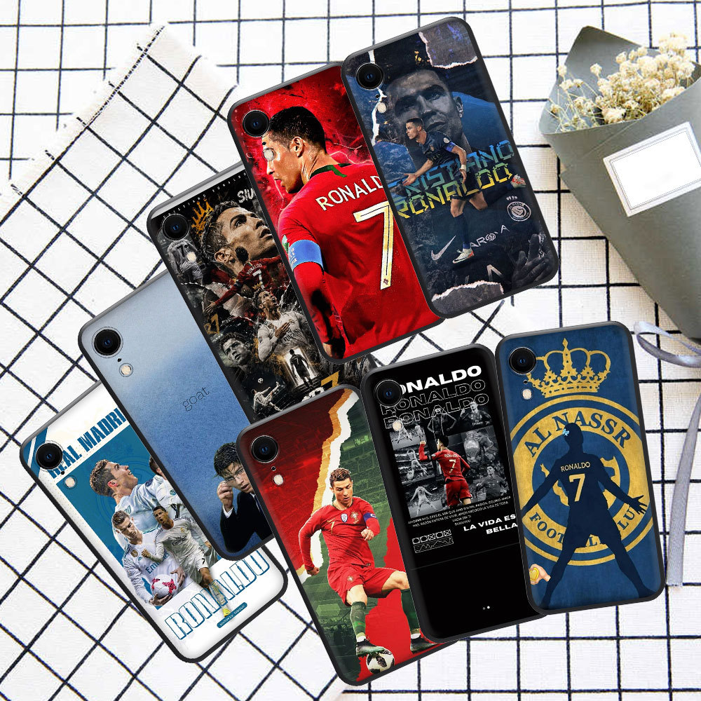 Caso À Prova De Choque Para Samsung Galaxy A03 A03Core A01 A02 M02 A02S A03S 6Q5F Cristiano Ronaldo De Telefone Macio