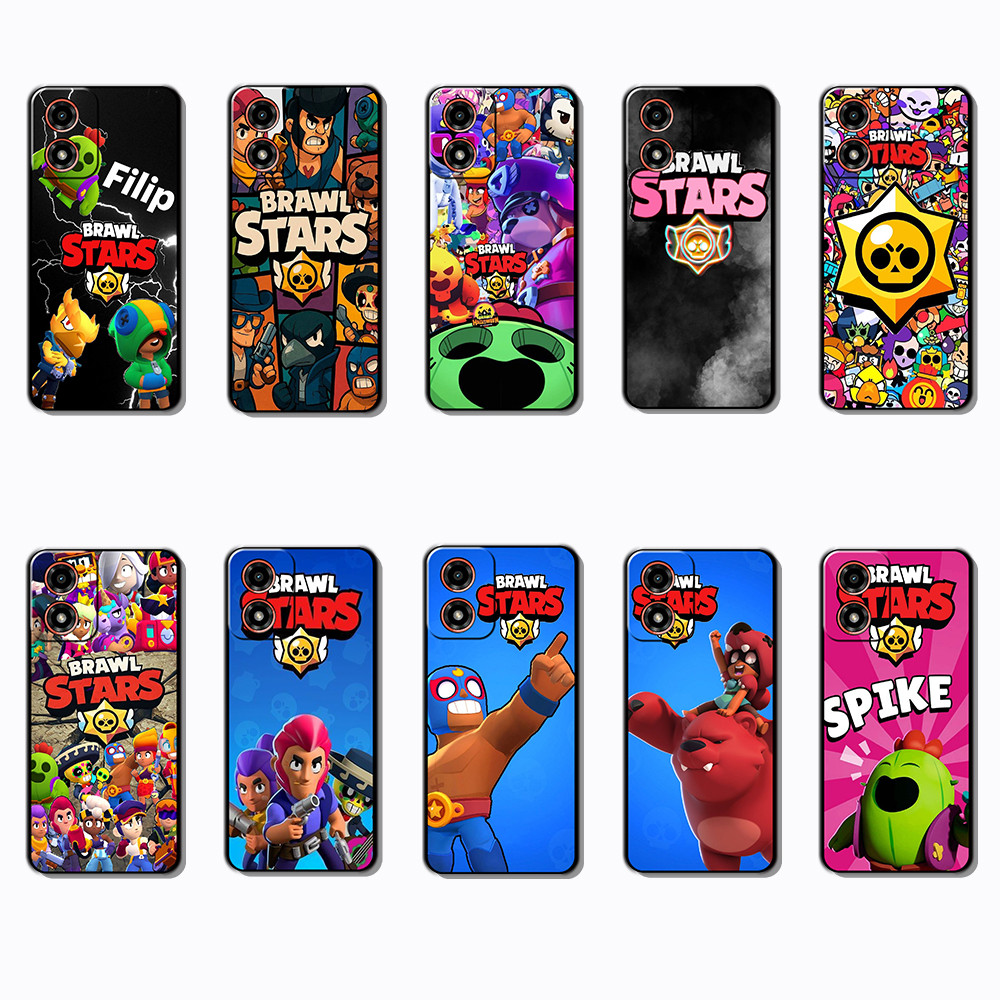 Capa De Telefone Preta Macia E Elegante Para Motorola Moto G04 G04S G05 G15 G35 