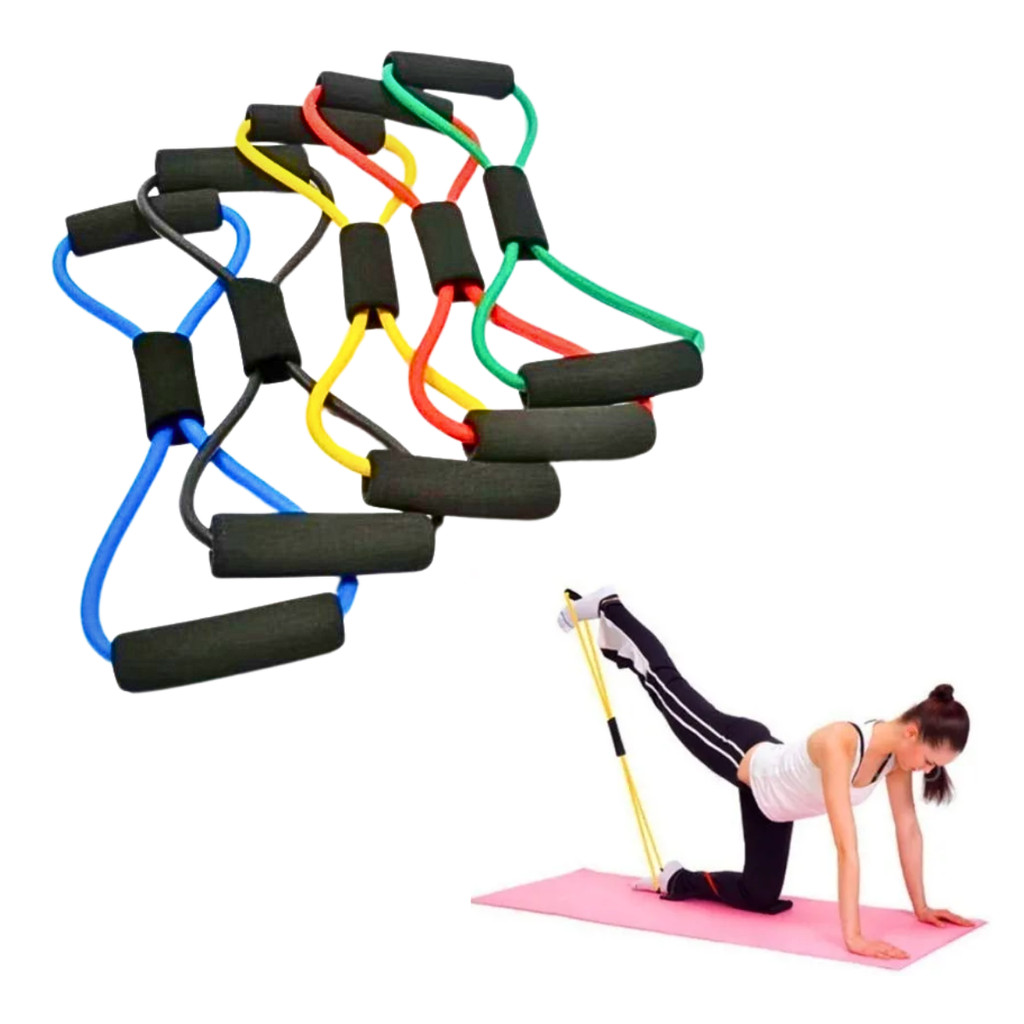 Elástico De Resistência Para Exercícios Academia Fisioterapia Pilates Treino Funcional XLS