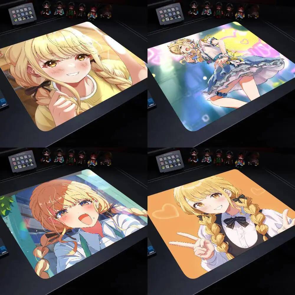 Fujita Kotone Gakuen Mouse Pad 22X18 Quadrado Acessórios De Computador Tapetes De Mesa De Jogo De Escritório Borracha An