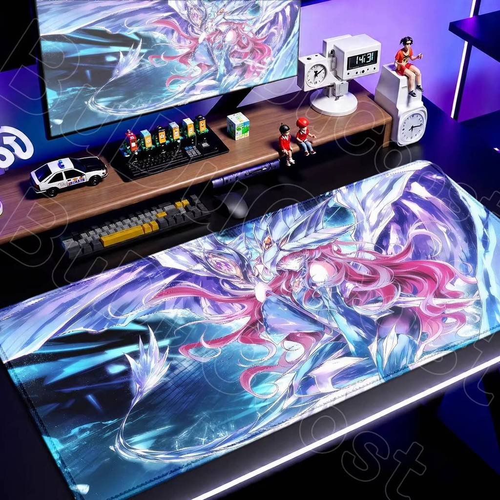 XXL Yu-Gi-Oh ! Anime Gaming Mouse Pads Tapete Grande Computador Desktop Tapetes Velocidade Teclado Portátil Acessórios D