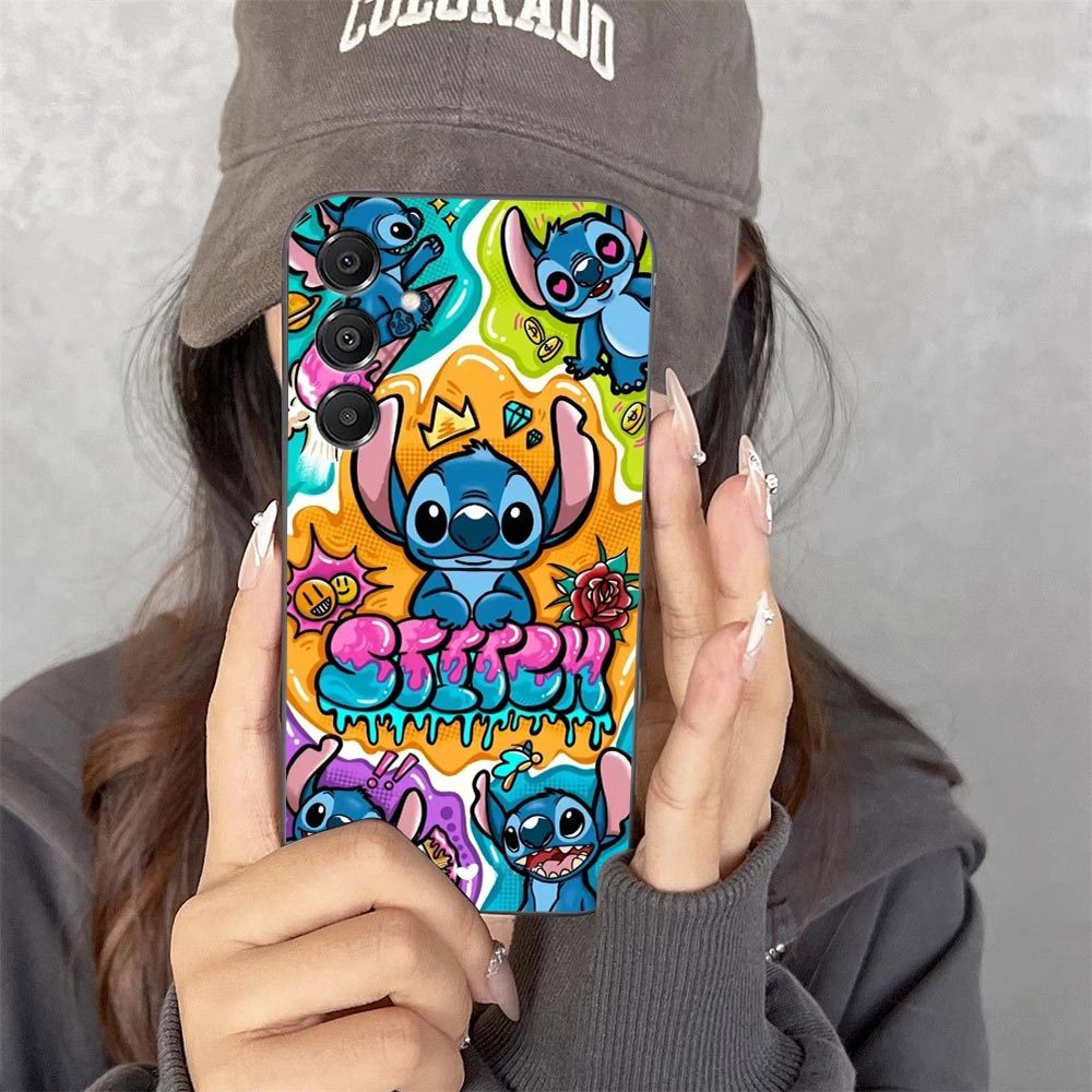 Bebê Dos Desenhos Animados Lilo Ponto Caso De Telefone Para Samsung Galaxy A14 A15 A16 A17 A22 A23 A26 A27 A32 A35 A36 A