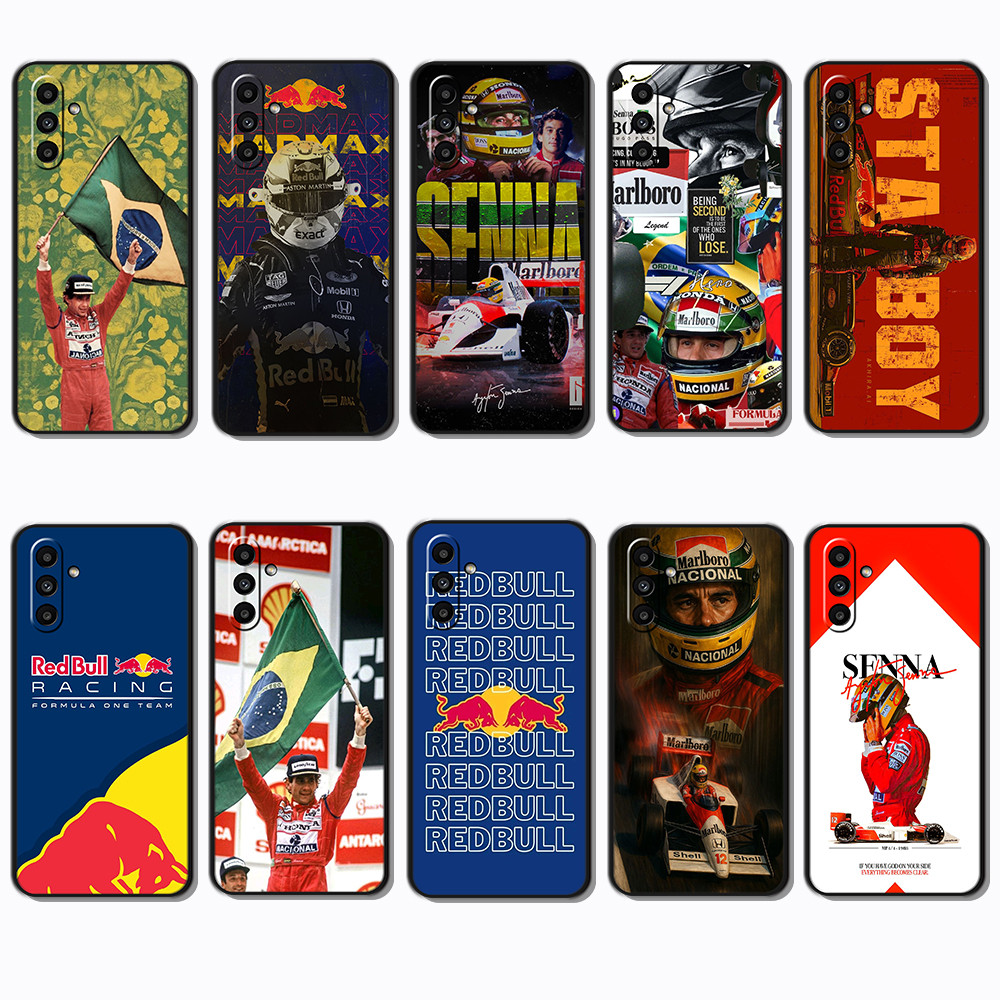 Moda Macio Preto Caso De Telefone Para Samsung Galaxy M15 M54 M62 M23 M14 M34 M3