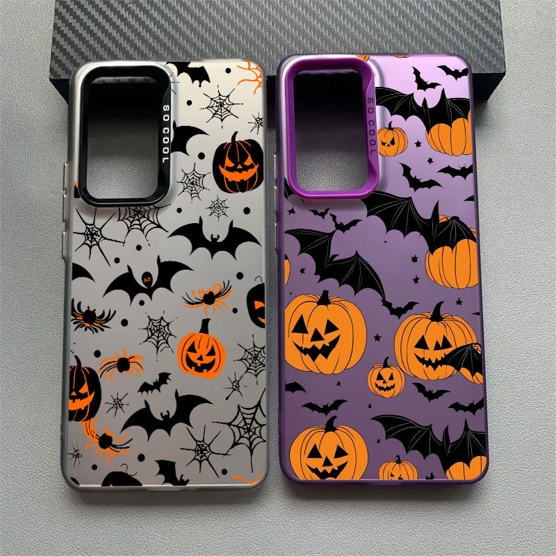 Feliz Halloween Bat Phone Case Para Samsung A57 A56 5G A37 A36 A27 A17 A07 A54 A55 A35 A34 A32 A52 A53 A16 A26 A25 A15 A