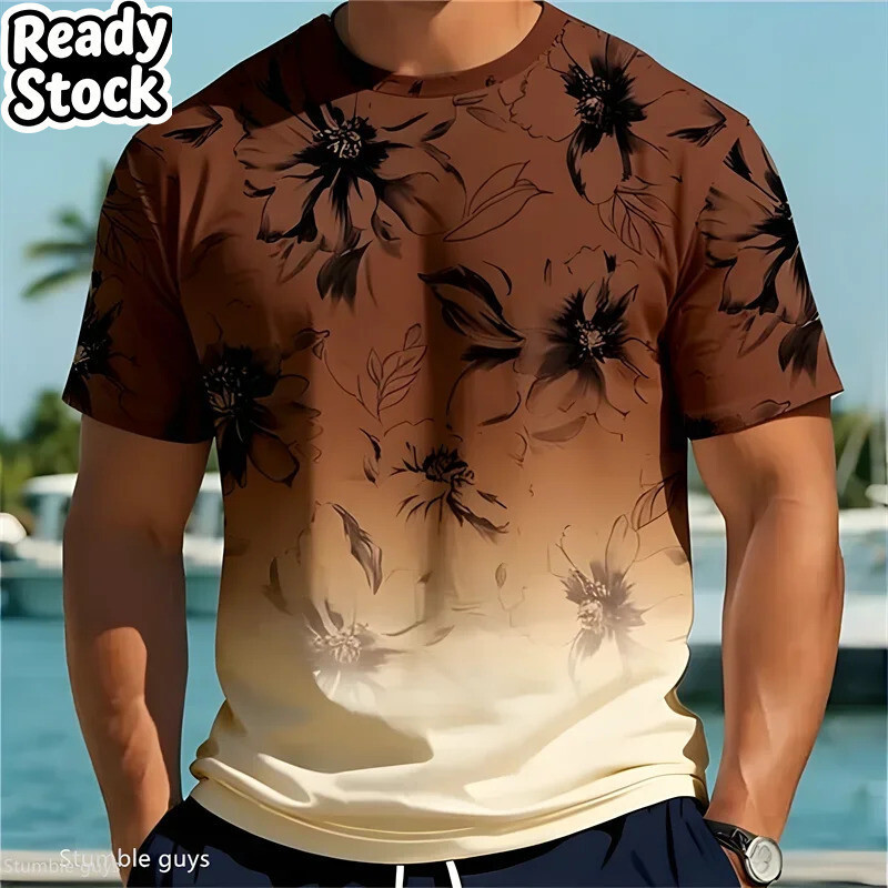 Camiseta Esportiva Masculina Tamanho Grande Streetwear Verão Retro Inspirado Solto Manga Curta Respirável Leve Oversized