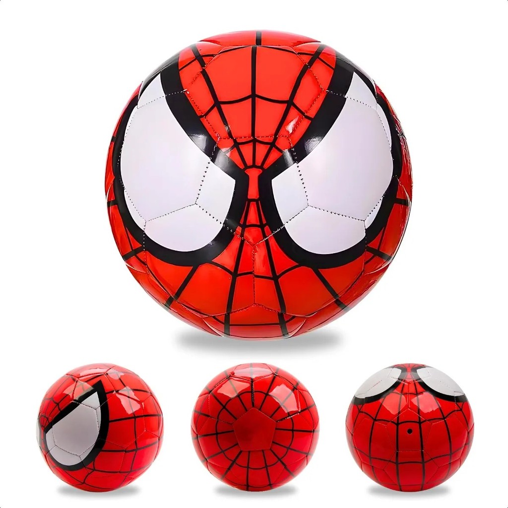 Bola de Futebol Infantil Menino Homem-Aranha Nº5 Futebol Gramado Presente Para Criança