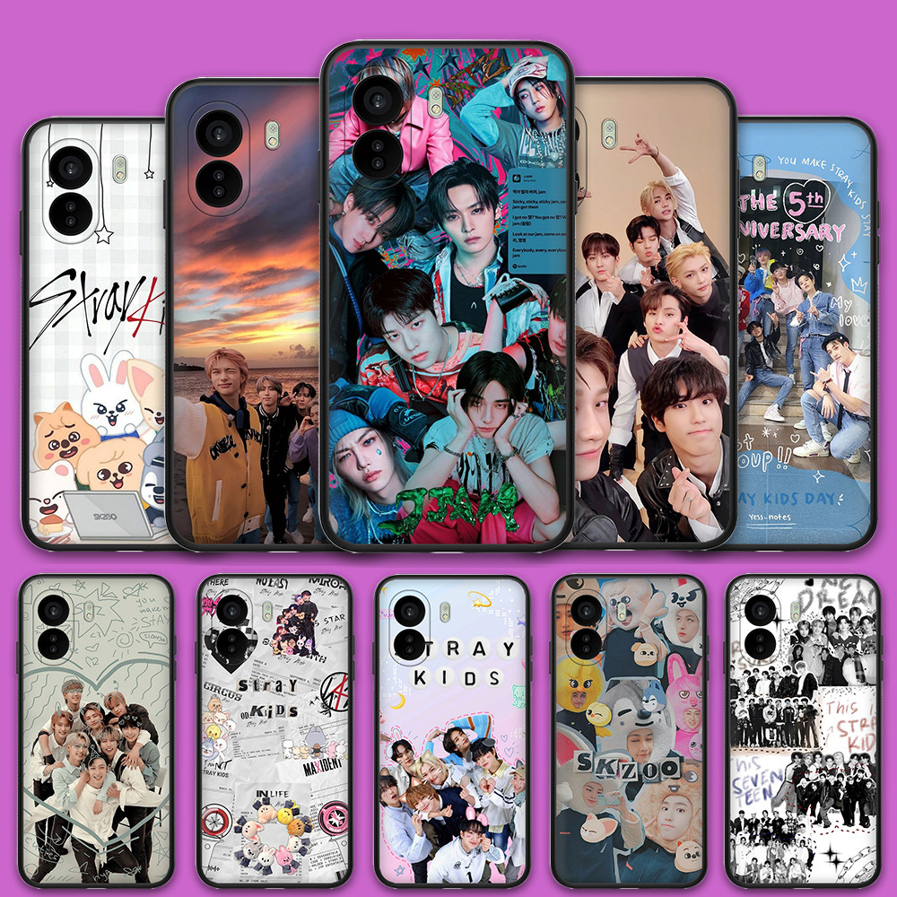 Capa De Telefone Para Samsung Galaxy A03 A03Core A01 A02 M02 A02S A03S N2L3 Stray Kids Silicone Macio