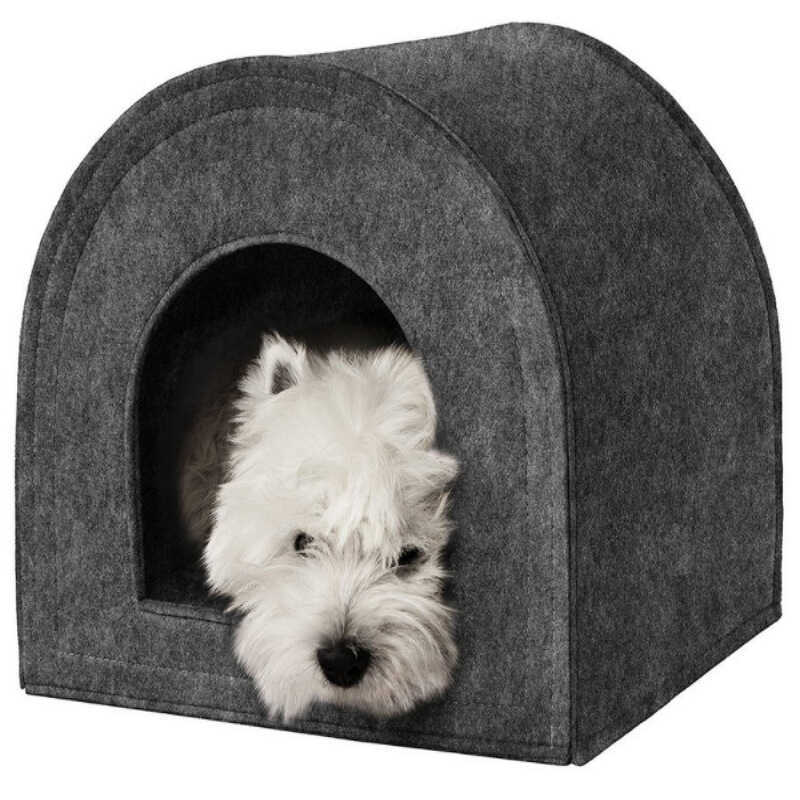 Canil de feltro para animais de estimação personalizado, canil para animais de estimação, ninho fechado, canil, quarto p