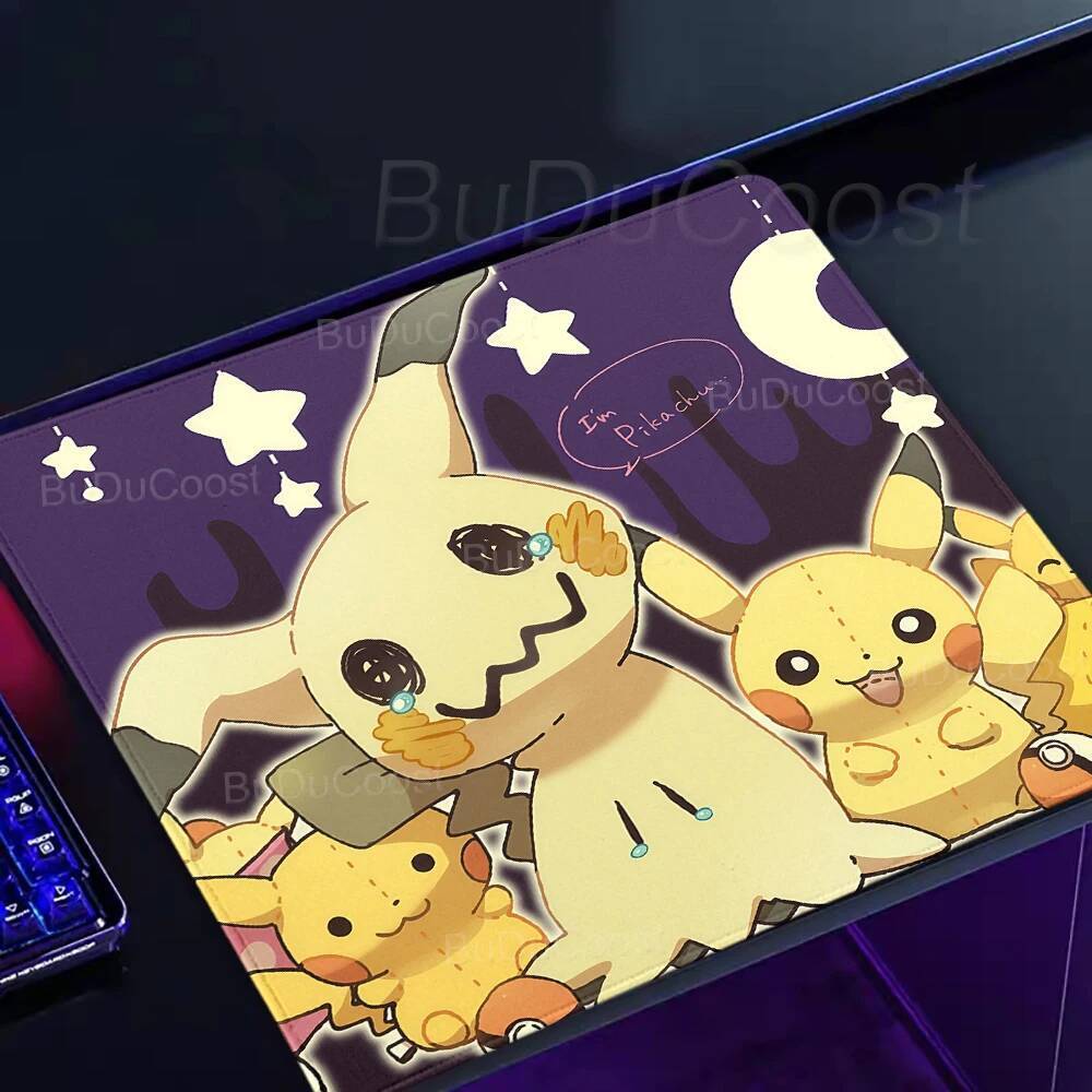 Gamer Mouse Pad Pequeno XS P-Mimikyu Teclado MouseMat Anime Jogos Acessórios Para Computador Portátil Desktop Lockedge B