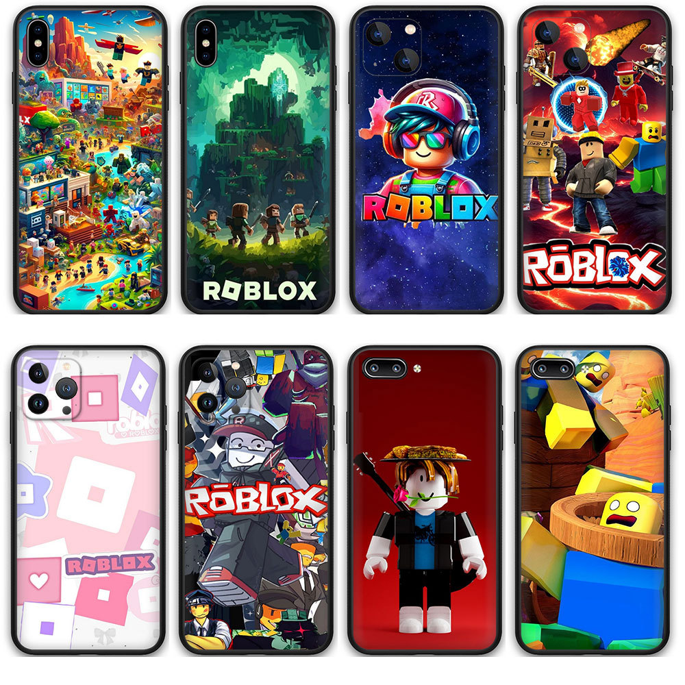 Samsung Galaxy A03 A03Core A01 A02 M02 A02S A03S TPU Capa Macia 7T3T Roblox De Telefone
