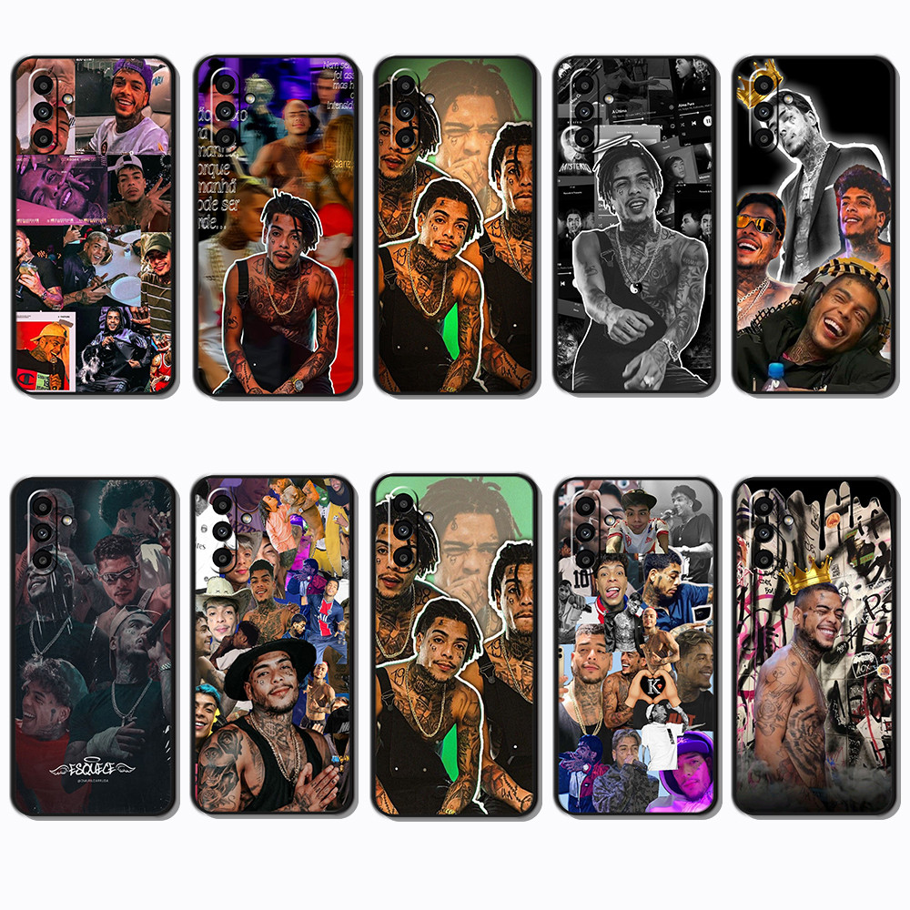 Moda Macio Preto Caso De Telefone Para Samsung Galaxy M15 M54 M62 M23 M14 M34 M3