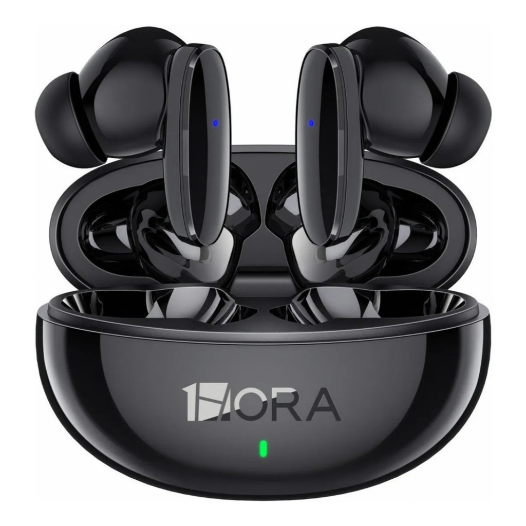 Preto - Fone de Ouvido Bluetooth 5.3 AUT205  Intra‑auricular