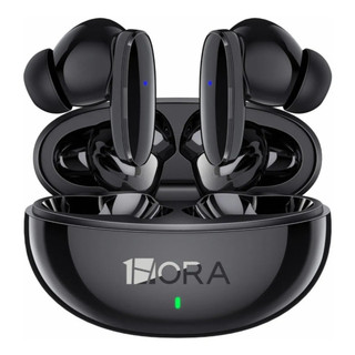 Preto - Fone de Ouvido Bluetooth 5.3 AUT205  Intra‑auricular