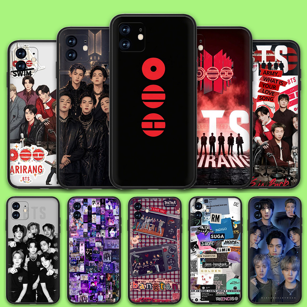 Capa De Telefone Para Samsung Galaxy A03 A03Core A01 A02 M02 A02S A03S 8J22 BTS Silicone Macio