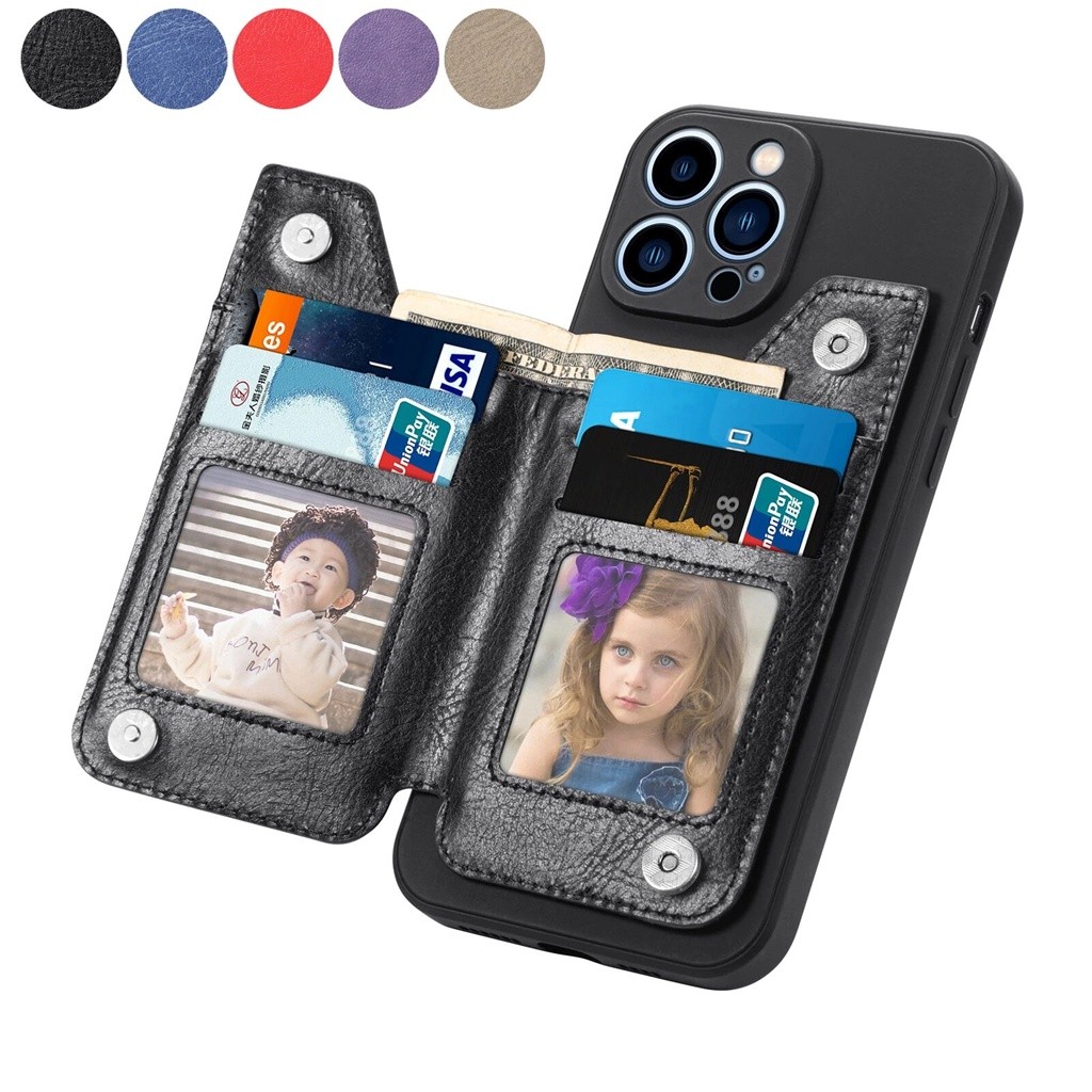 Capa De Telefone Com Zíper Para Samsung Galaxy A08 A07 A06 A18 A17 A16 A15 A14 A27 A57 A37 A56 A36 A26 A54 A55 Suporte S