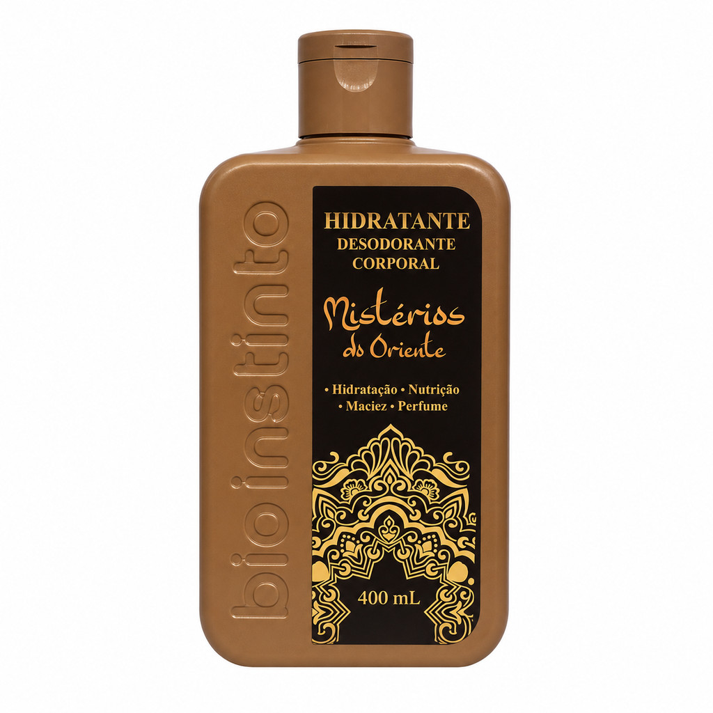 Hidratante Desodorante Corporal Mistérios do Oriente 400ml