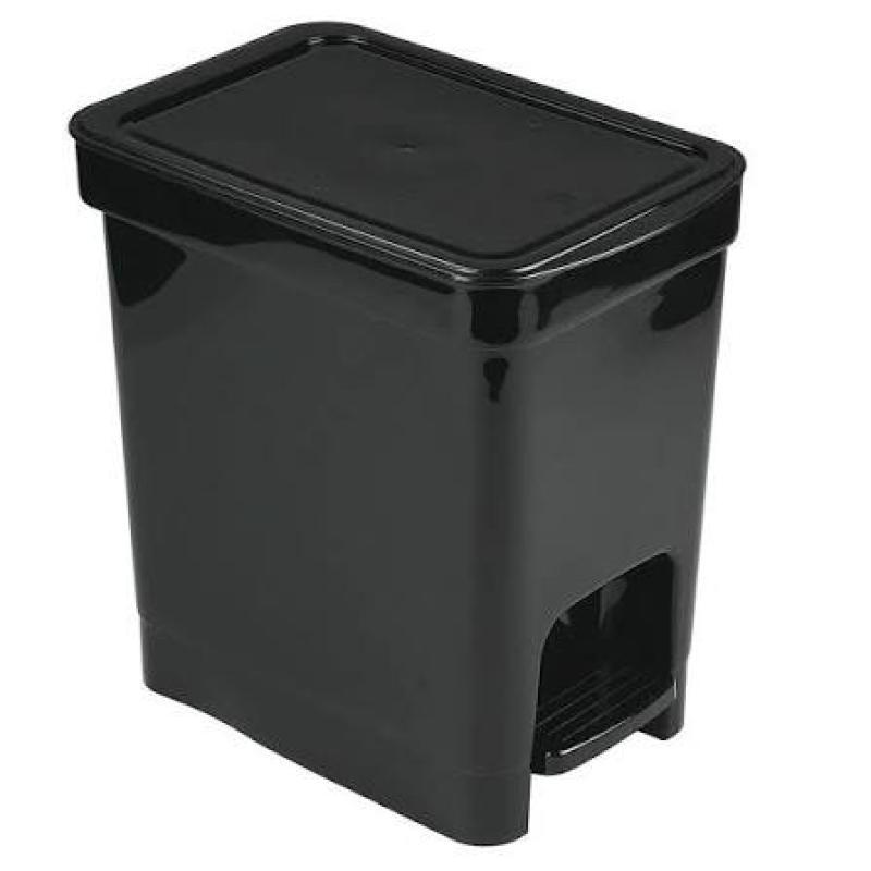 LIXEIRA FLAT COM PEDAL - 7L