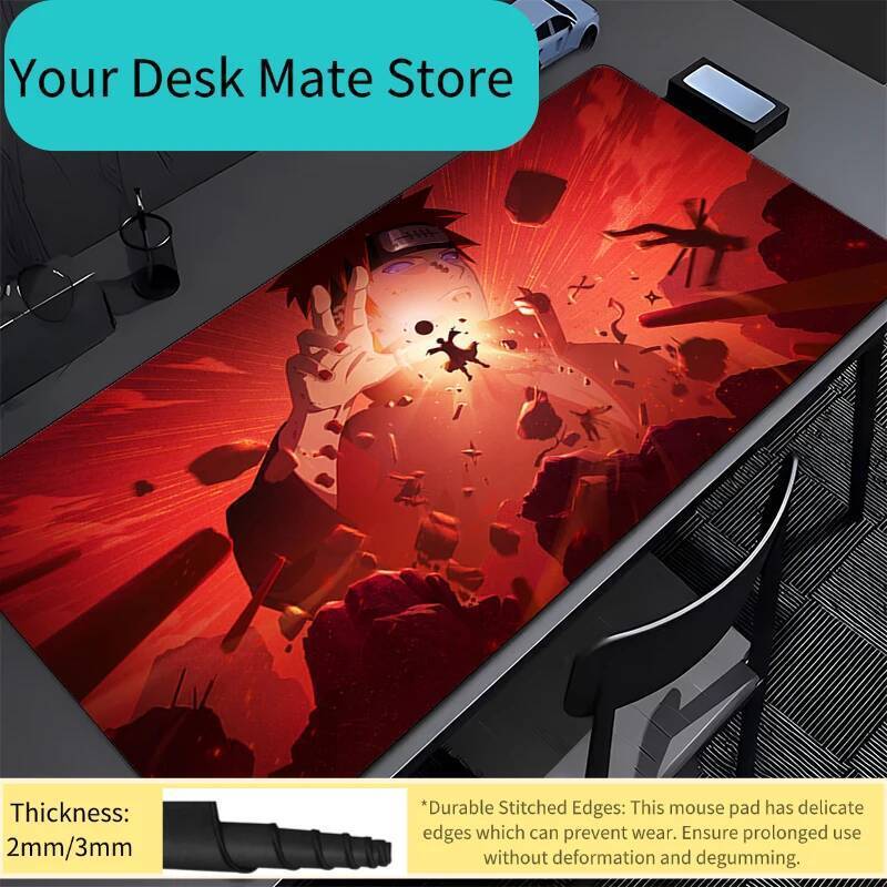 Mouse Pad De Escritório Para Dor , Acessórios Jogos , Gabinete Gamer , PC , Computador , Mesa , Antiderrapante , Teclado