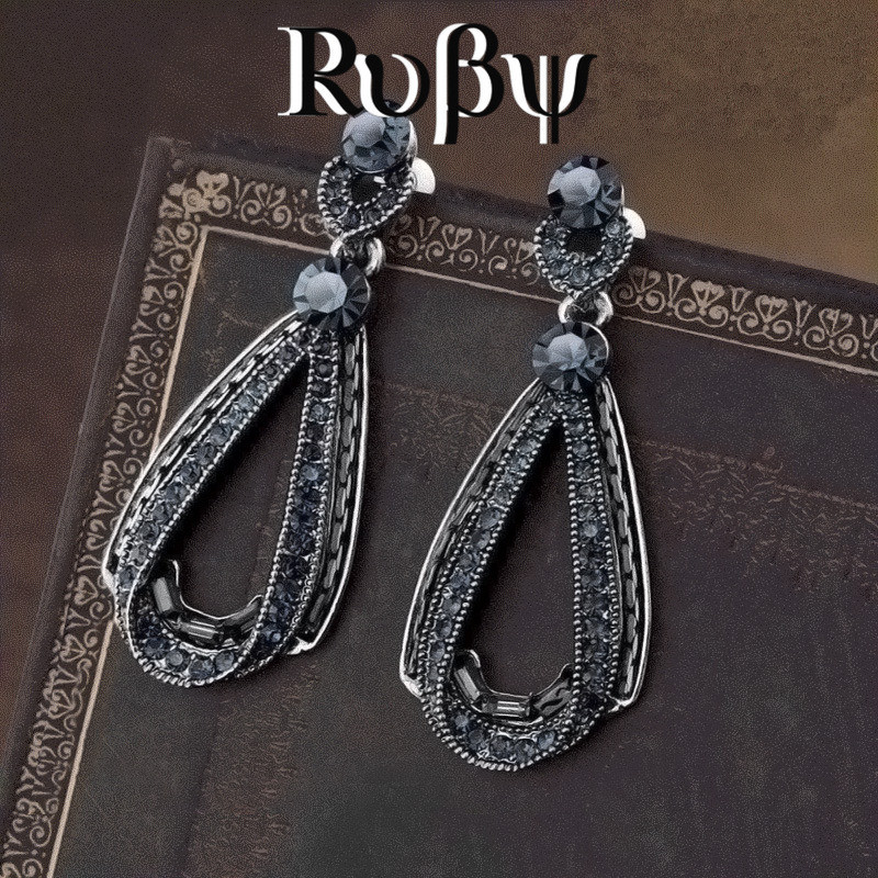 Ruby * Novo estilo brincos diamante moda brincos femininos brincos combinados