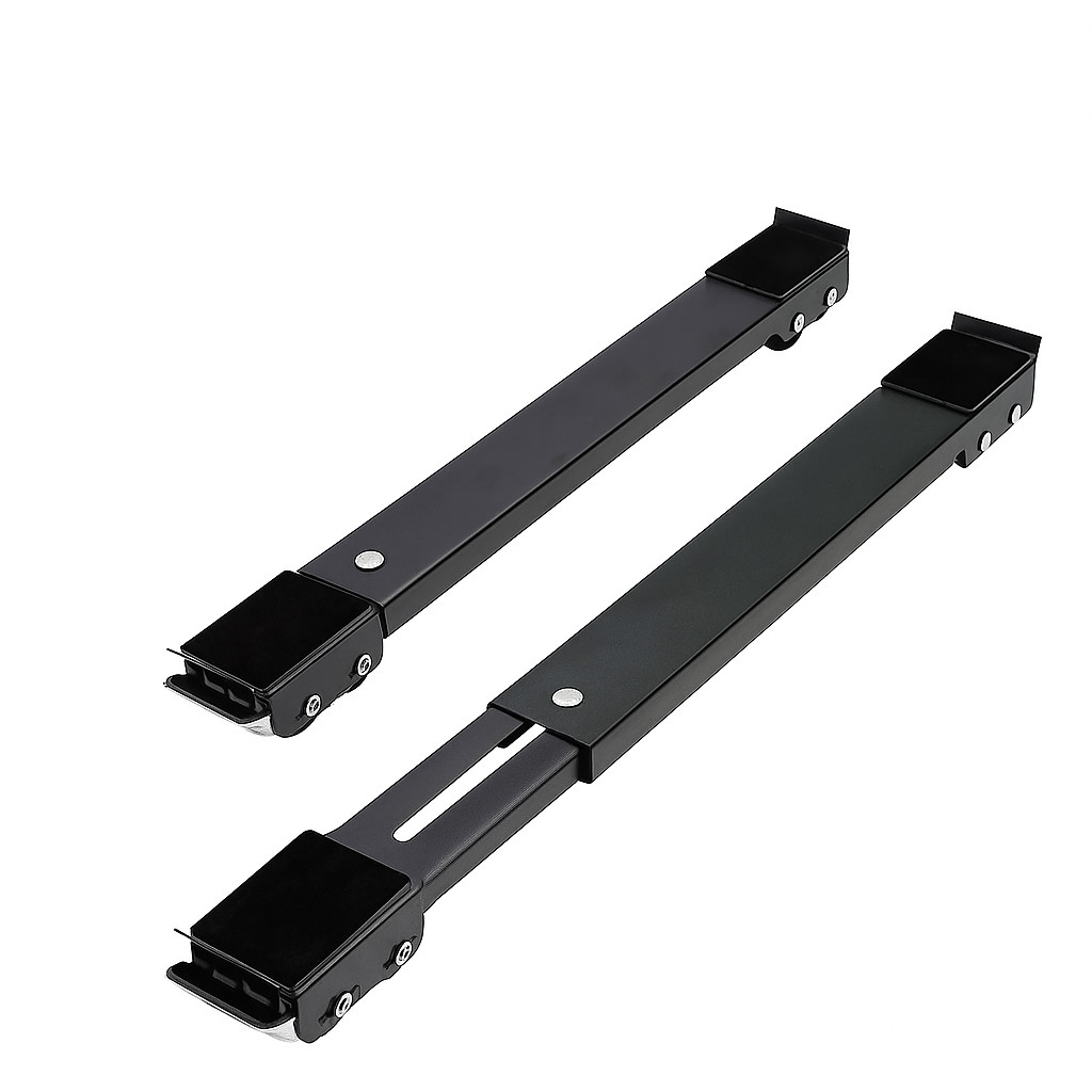 Base Suporte Ajustável com Rodinhas para Geladeira Fogão Máquina de Lavar Freezer Eletrodomésticos Reforçada