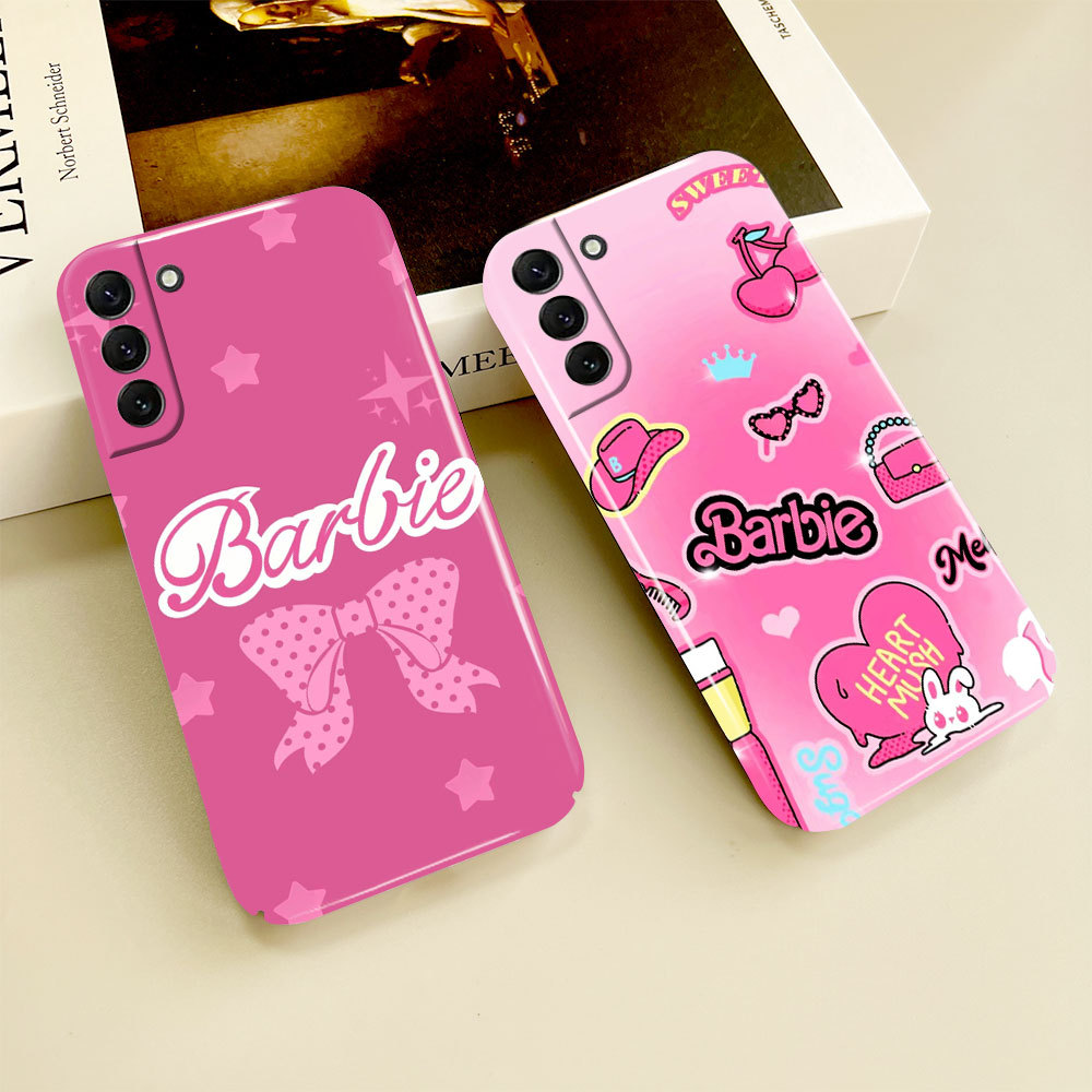 Capa De Telefone Barbie Arco 084A Para Samsung A22 A26 A04 A30 A15 A16 A20 A21 A23 A24 A25 A50S A52 A02 A03 A05 A06 A07 