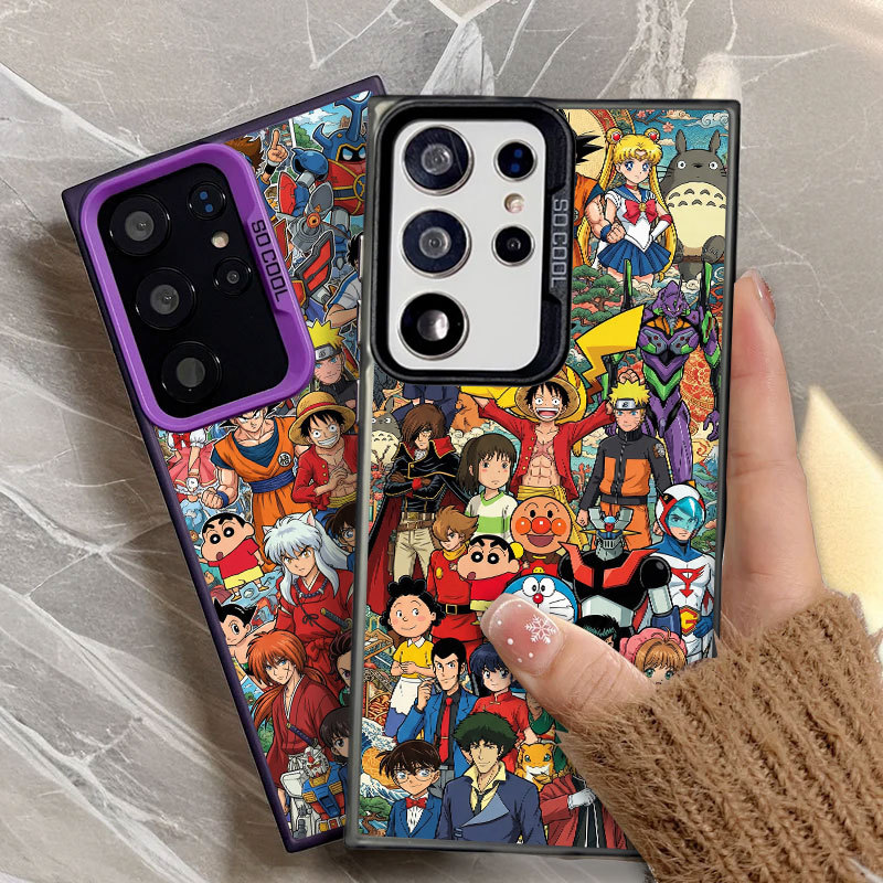 Hot Anime Comcis Capa De Telefone De Luxo Para Samsung S26 Ultra S25 FE S23 S24 A57 A37 5G S22 S21 S20 S26EDGE 5G S25 PL