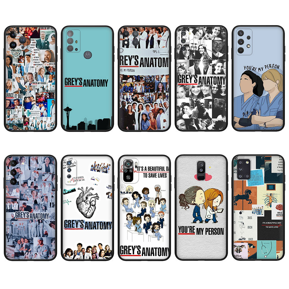 Capa De Celular Para Samsung Galaxy A03 A03Core A01 A02 M02 A02S A03S 8R37 Anatomia De Cinza