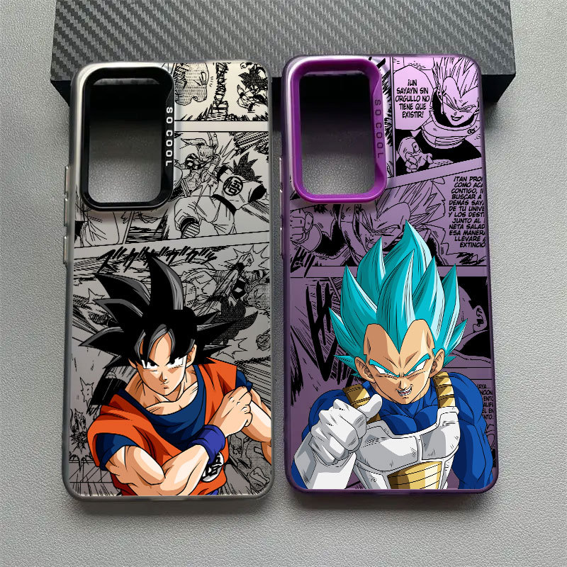Capa De Telefone Em Quadrinhos Dragon Ball Anime Goku Para Samsung A57 A56 5G A37 A36 A27 A17 A07 A54 A55 A35 A34 A32 A5