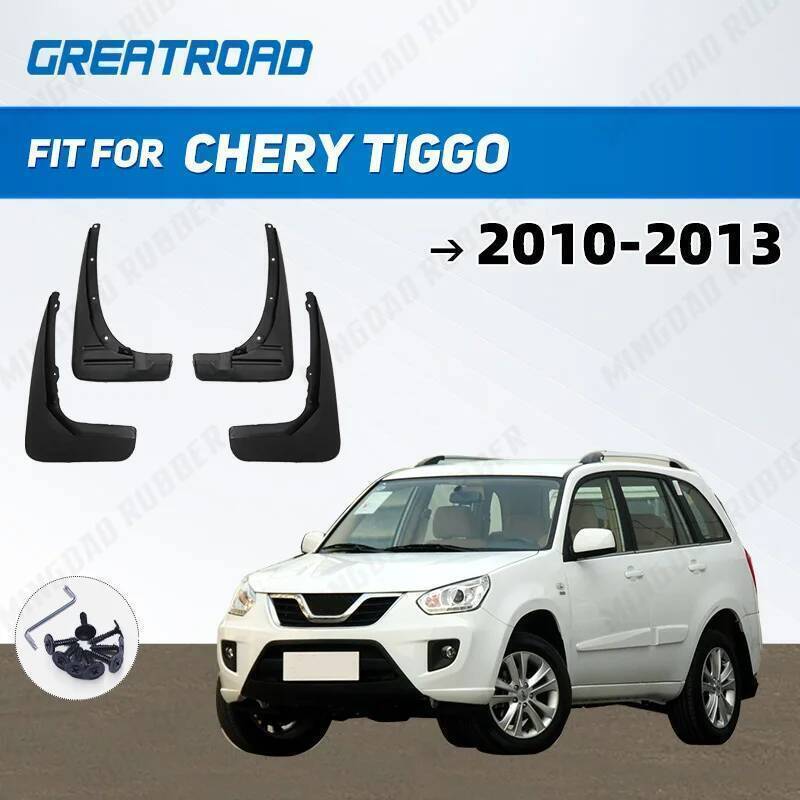 Para Chery Tiggo 2010 2011 2012 Paralama Mud Flaps Guarda Respingo Aleta Fender Acessórios Do Carro