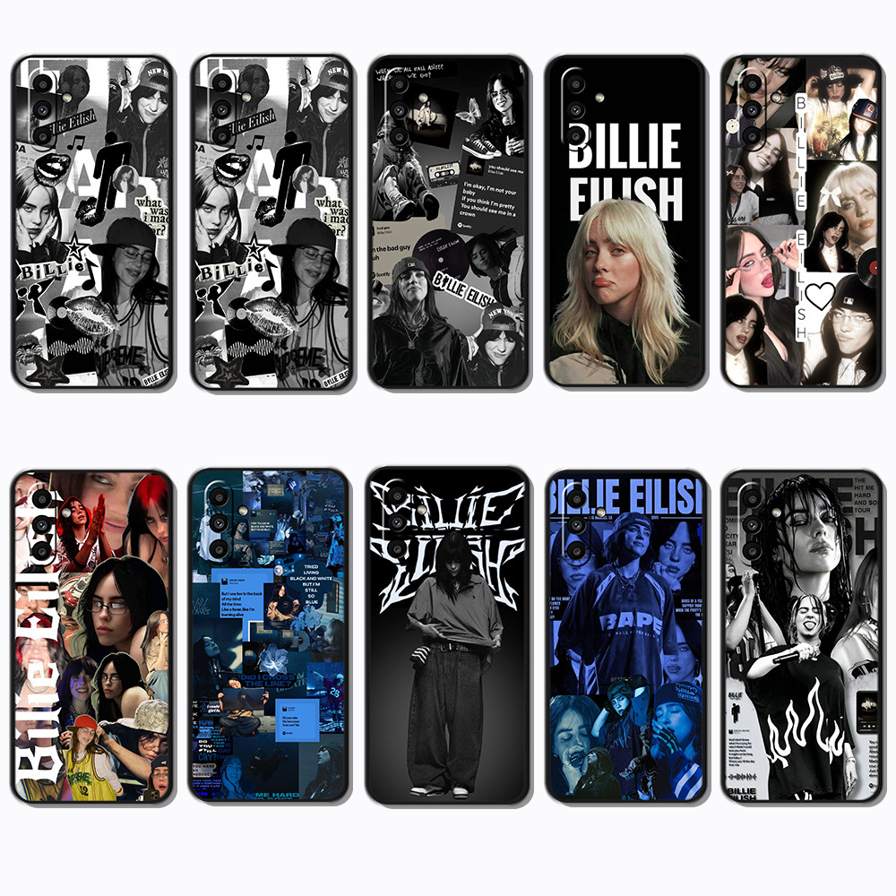 Moda Macio Preto Caso De Telefone Para Samsung Galaxy M15 M54 M62 M23 M14 M34 M3