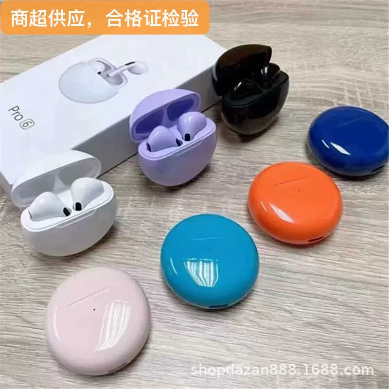 Pro 6th geração sem fio Bluetooth fone de ouvido sem fio J6 TWS fone de ouvido sem fio toque estéreo pro4 — Oferta Verificada