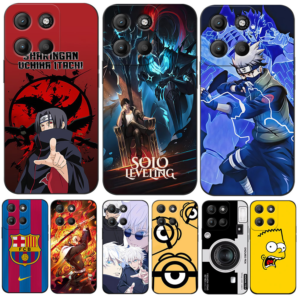Capa Para Motorola MOTO G56 G86 G96 5G De Telefone De Silicone Macio Anime Naruto Popular Solo Nivelamento em Oferta na Shopee