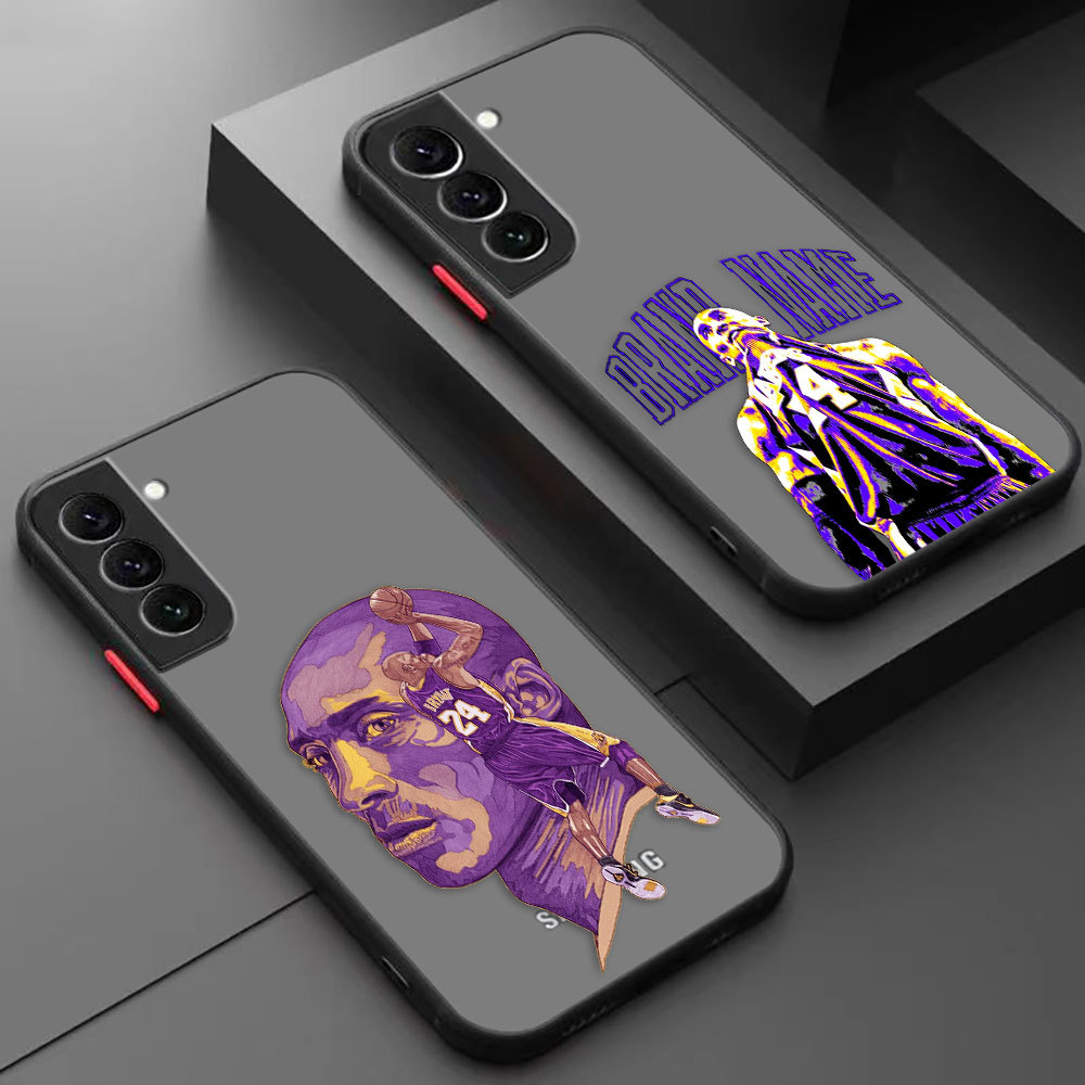 Capa De Telefone Kobe Basquete 081A Para Samsung S22 S25 S20 S21 S23 S24 Plus Ultra FE A33 A17 A34 A42 A52S A53 A54 A55 
