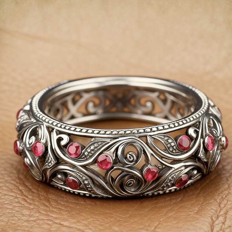 Lindo anel 2026 novo estilo anel de liga ecologicamente correto palácio cheio de diamante luxo rosa anel de diamante Ret
