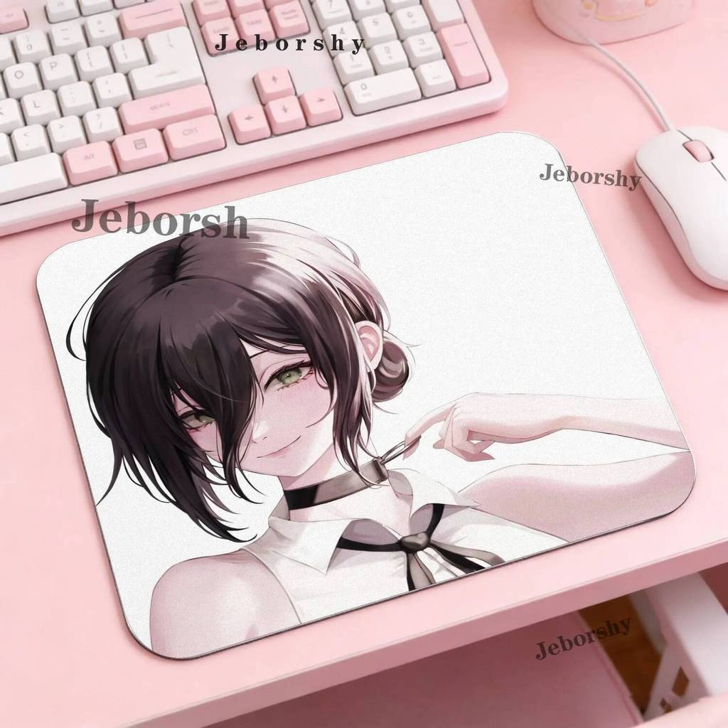 Comic Motosserra Homem Mouse Pad Anime reze Gamer Makima Acessórios De Jogos Teclado Tapete De Mesa De Computador