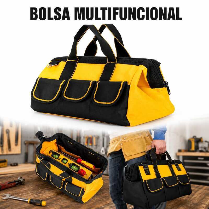 Bolsa para Ferramentas Impermeável e Reforçada Multifuncional Eletricista Uso Geral