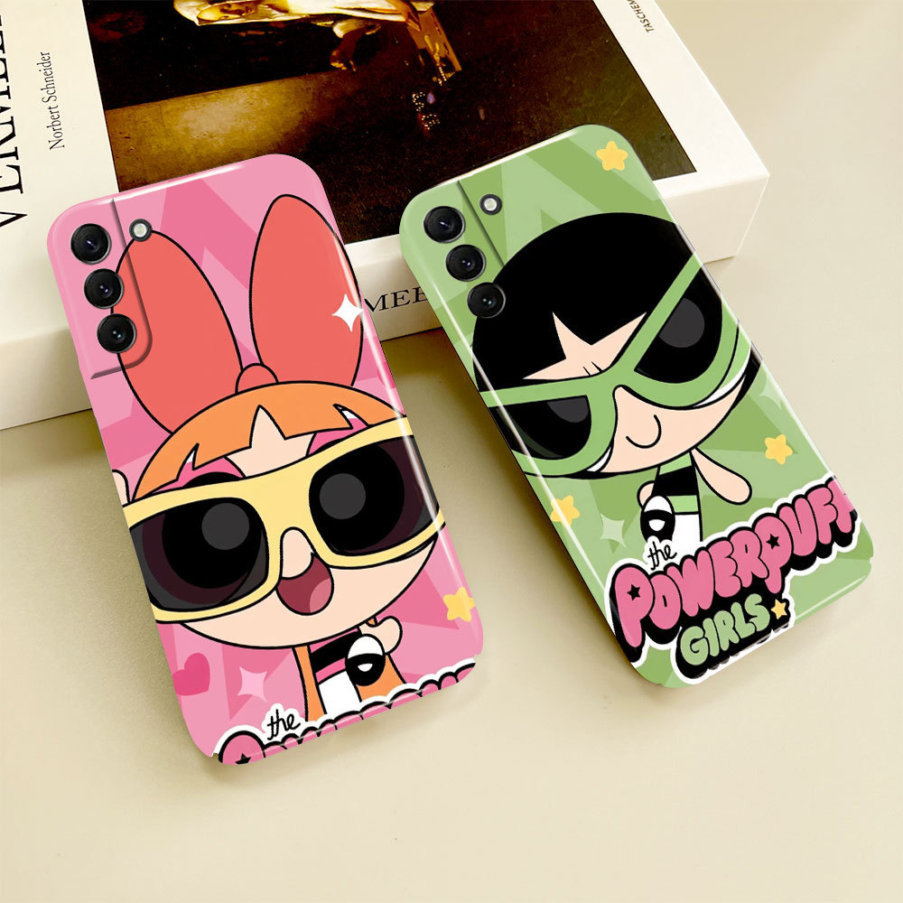 Capa De Telefone Meninas Superpoderosas 2 084A Para Samsung A22 A26 A04 A30 A15 A16 A20 A21 A23 A24 A25 A50S A52 A02 A03