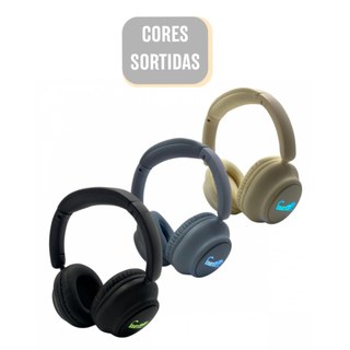 Fone de Ouvido Headphone Bluetooth Sem Fio LED Earphone