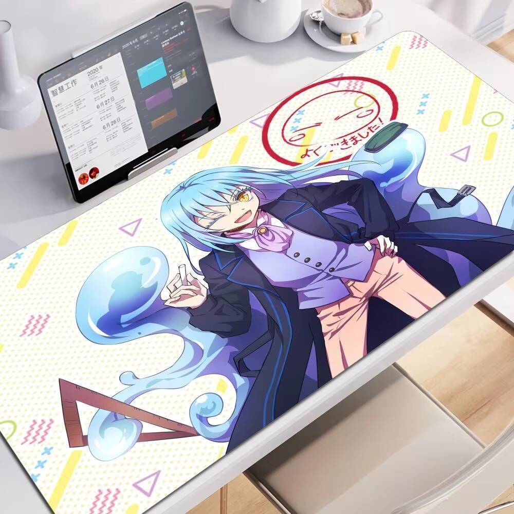 Anime Daquela Vez Que Reencarnei Como Um Slime Mouse Pad Rimuru Shuna Shion Mousepad Teclado De Computador Acessórios Ta