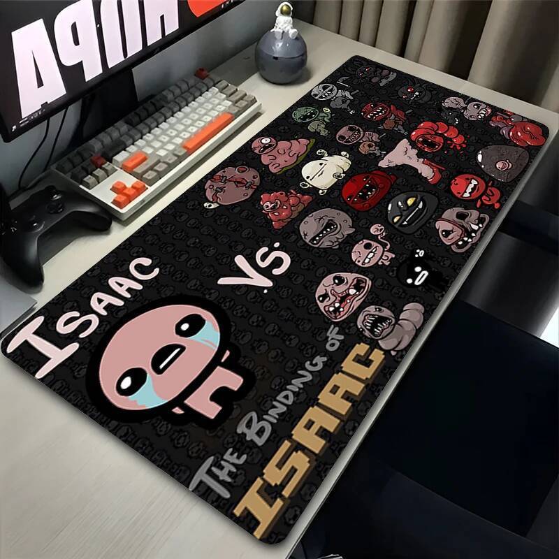 Acessórios De Jogos Popular Mouse Pad Impressão HD A Ligação B Do Jogo L-Isaac Borracha Computador Mousepad Oversized Es