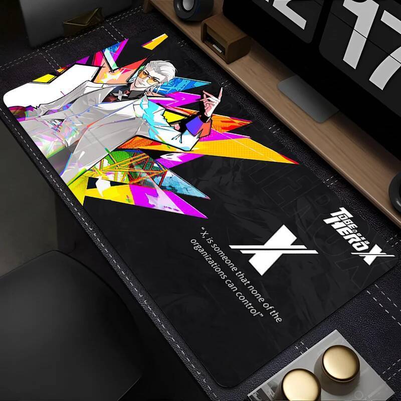 Mouse Pad Computador Quente Anime Design Mousepad Portátil Legal Para Ser Herói X Mesa Estendida Tapete De PC Acessórios