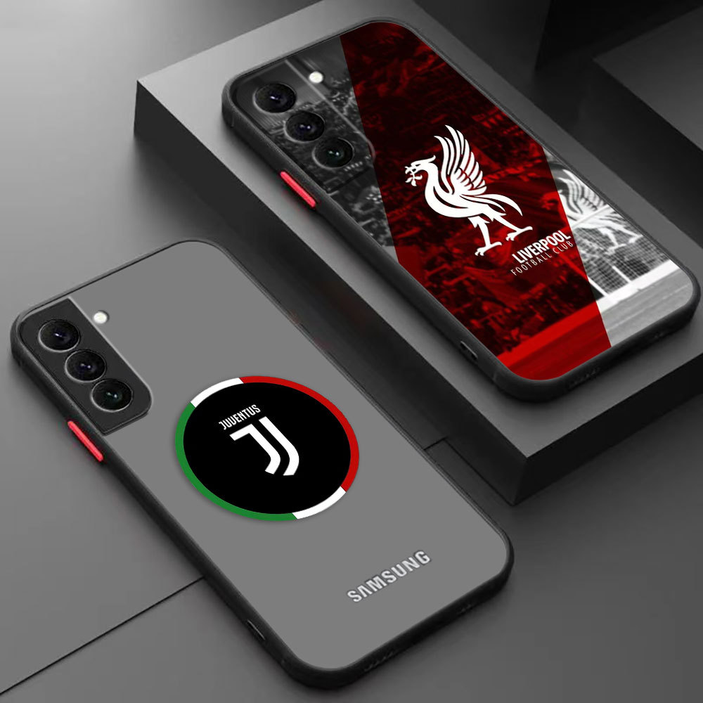 Capa De Telefone Juventus Liverpool 081A Para Samsung S22 S25 S20 S21 S23 S24 Plus Ultra FE A33 A17 A34 A42 A52S A53 A54