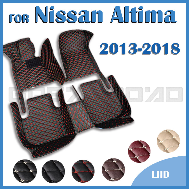 Tapetes De Carro Para Nissan Altima 2013 2014 2015 2016 2017 2018 Personalizado Auto Pé Almofadas Automóvel Tapete Capa 