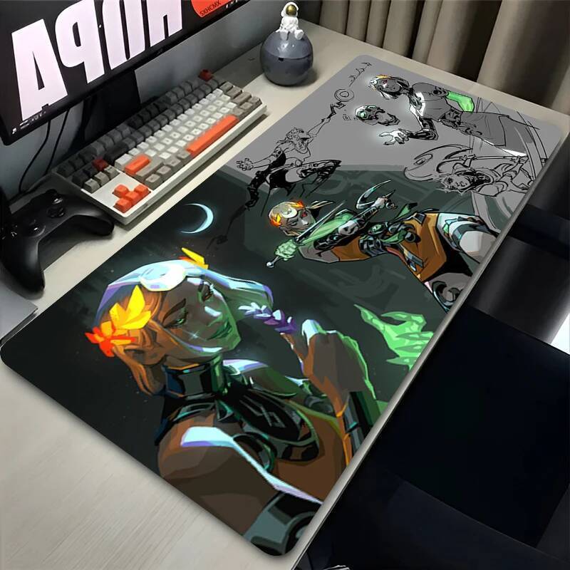 Estético Hades Mouse Pad PC Jogo Mousepad Portátil Mesa XXL Antiderrapante Acessórios De Do Computador Teclado De Borrac