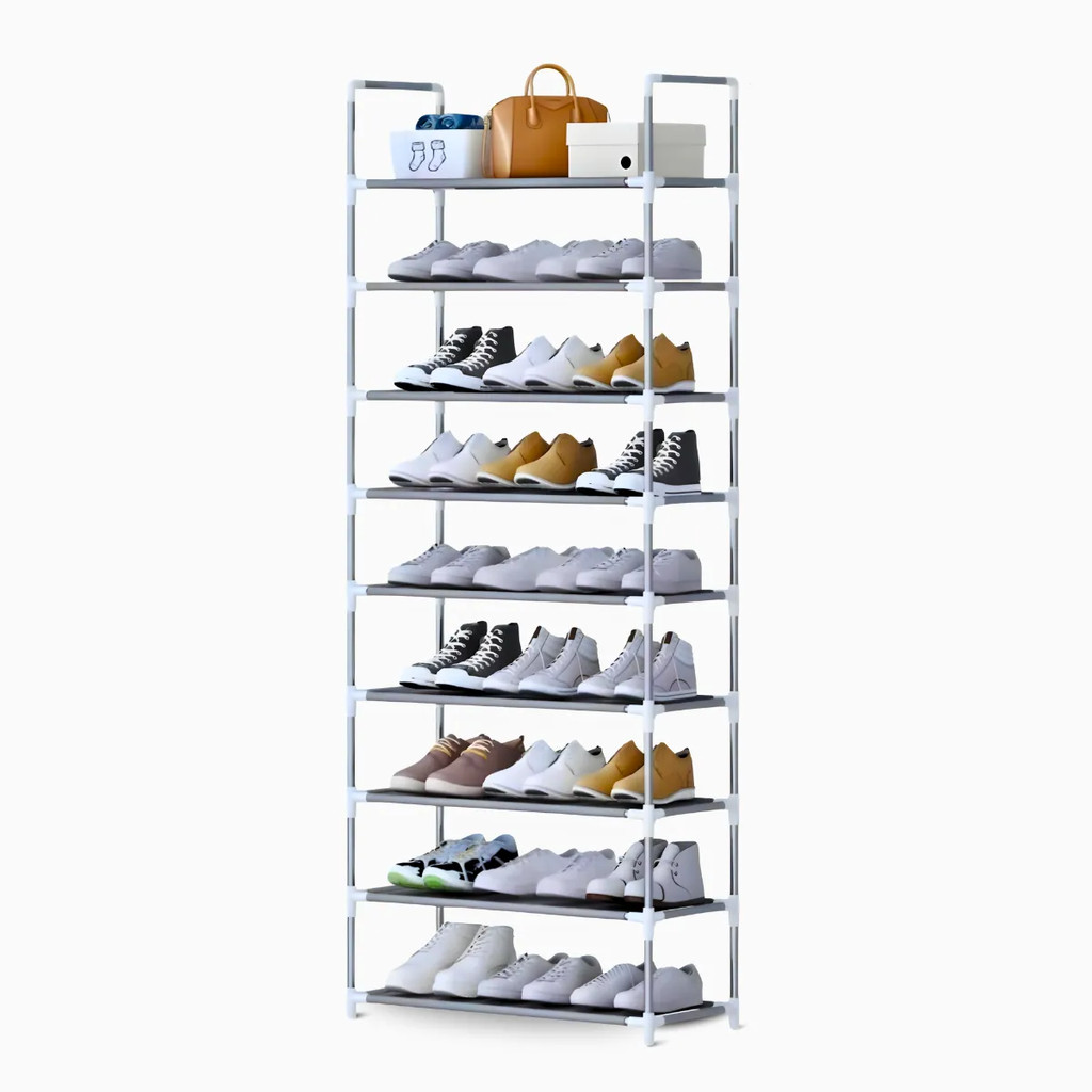 Sapateira Vertical Organizador 9 Prateleiras Multiuso Grande