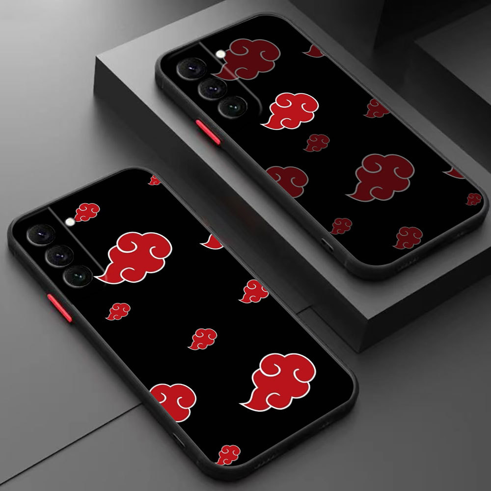 Capa De Telefone NarutoRed 081A Para Samsung S22 S25 S20 S21 S23 S24 Plus Ultra FE A33 A17 A34 A42 A52S A53 A54 A55 5G